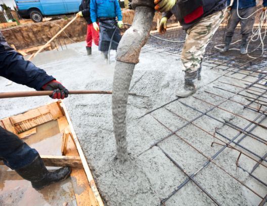 Brooklyn Concrete Pavers pouring driveway for residential property owner in Bushwick Brooklyn area. The project took one day to finish. The image was taken in March 2022